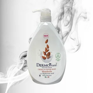 Dermomed Sapun-Crema Lichid Karite Migdale cu Dozator 1L 